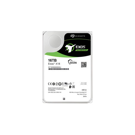 Disque dur Seagate EXOS X18 - 3.5" 7200RPM - 16 To - SATA · Smarty Paris